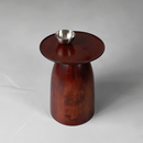 Dome Side Table – Walnut