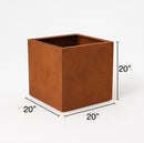 Square Steel Planters