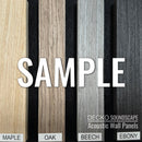 Acoustic Sound Dampening Wall Panels <b>Sample Pack</b> | DECKO SOUNDSCAPE - $8.90 handling fee with free delivery (1 / address)