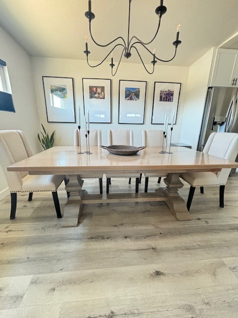 Herringbone Dining Table