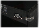 Rackmount Studio Mixer Flight Road Case By GRIFFIN - 25U Mount Space Ultimate Pro-Audio Amp Cabinet Travel Trunk For Music Gear Recording Equipment