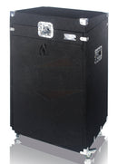 Rackmount Studio Mixer Flight Road Case By GRIFFIN - 25U Mount Space Ultimate Pro-Audio Amp Cabinet Travel Trunk For Music Gear Recording Equipment