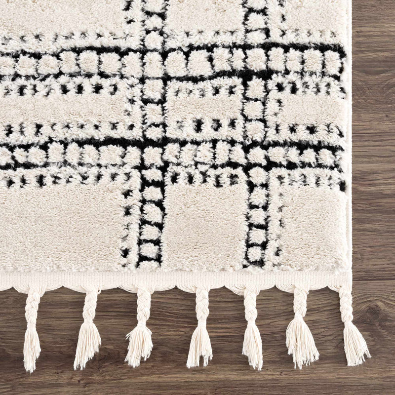 Ryuu Black & White Area Rug