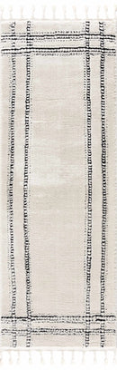 Ryuu Black & White Area Rug