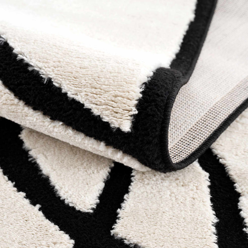 Azana Black & White Area Rug