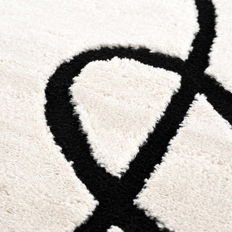 Azana Black & White Area Rug