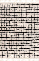 Teshi Plush Grid Area Rug - Promo
