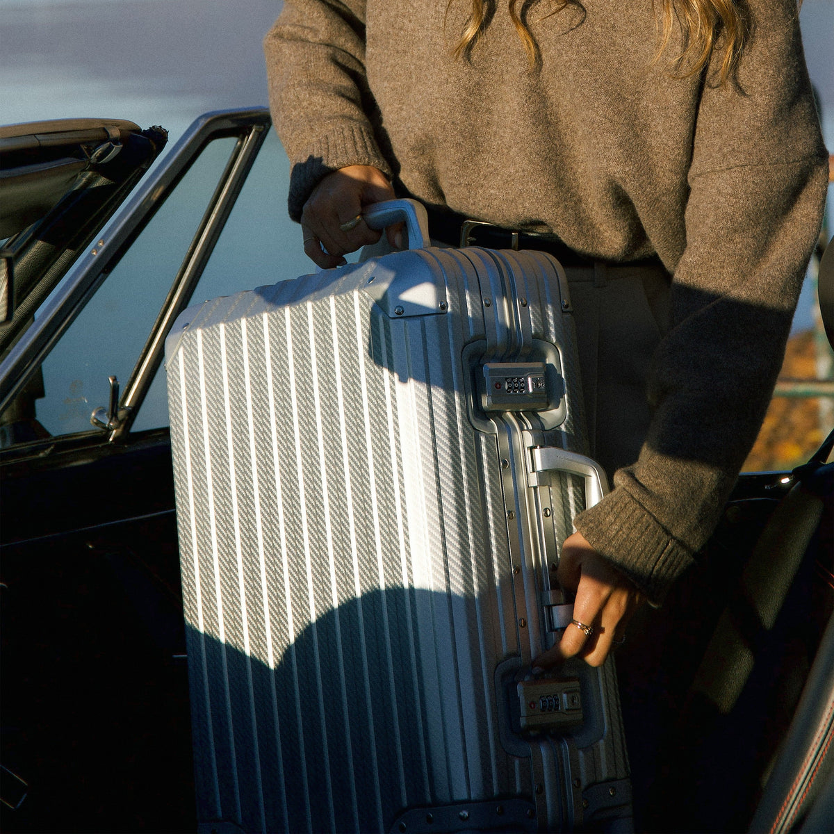 TREVA Aluminum Suitcase Silver, photo 16 of 25