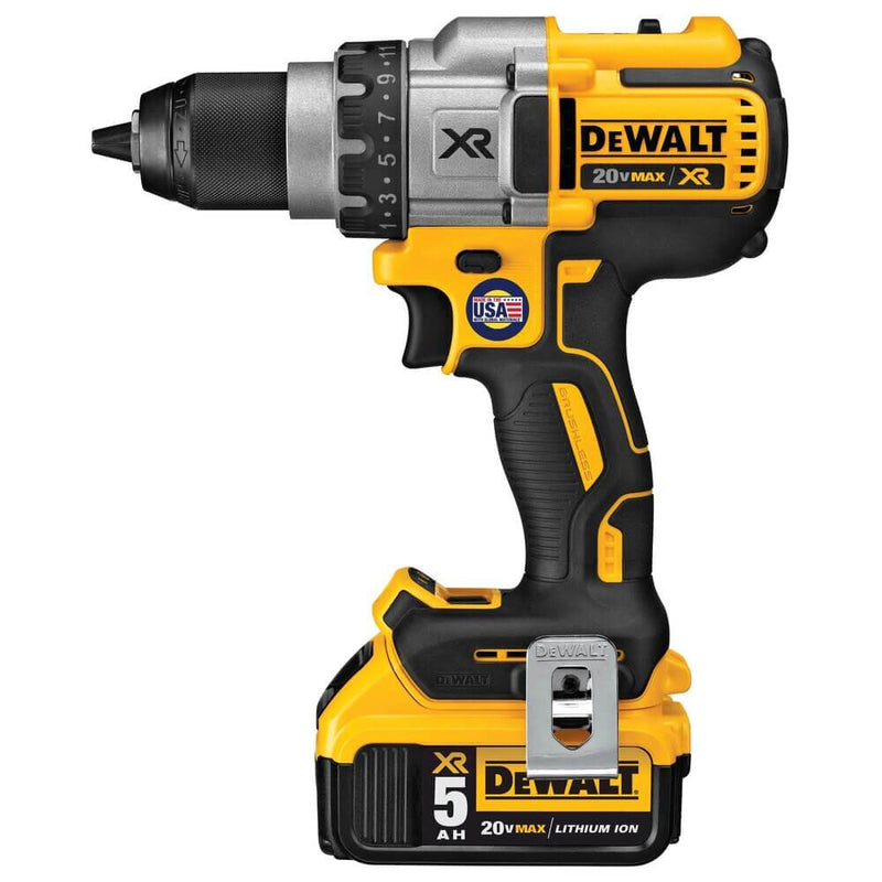 DEWALT DCD991P2 20V MAX* XR® Lithium Ion Brushless 3-Speed Drill/Driver Kit