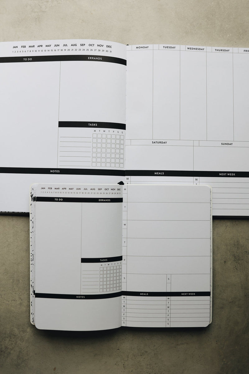 8x10 Undated Planner - Leaves Edition