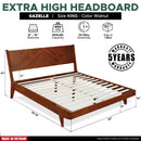 Gazelle Platform Bed Frame With Headboard