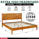 Panthera Solid Wood Bed Frame With Headboard by Megsu