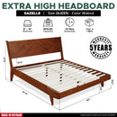 Gazelle Platform Bed Frame With Headboard