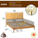 Haven Solid Wood Bed Frame