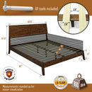 Serenity Solid Wood Bed Frame