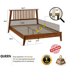Kaylin Solid Wood Bed Frame by Megsu