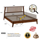 Kaylin Solid Wood Bed Frame by Megsu