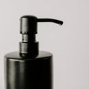 15oz Black Stoneware Hand Soap Dispenser by Sweet Water Decor
