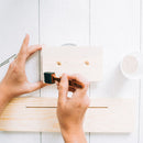 Hanging Mirror Shelf Kit