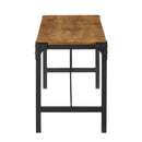 Angle Iron 44" Trestle Style Dining Bench