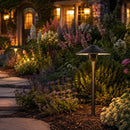 DL03 12V AC/DC Aluminum Low Voltage Landscape Lighting Mushroom Path Light