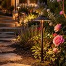 DL03 12V AC/DC Aluminum Low Voltage Landscape Lighting Mushroom Path Light