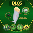 DL05 12V Low Voltage LED Smooth Bullet Directional Outdoor Aluminum Spotlight