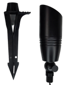DL05 12V Low Voltage LED Smooth Bullet Directional Outdoor Aluminum Spotlight