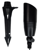 DL05 12V Low Voltage LED Smooth Bullet Directional Outdoor Aluminum Spotlight