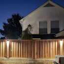 DLA04 12-Pack 5W Low Voltage 5CCT 1800K/2700K/3000K/4000K/5000K Warm White Integrated  LED Outdoor Fence Deck Down Lights Package, 12V LED Step Patio Landscape Lights