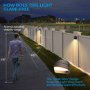 DLA04 12-Pack 5W Low Voltage 5CCT 1800K/2700K/3000K/4000K/5000K Warm White Integrated  LED Outdoor Fence Deck Down Lights Package, 12V LED Step Patio Landscape Lights