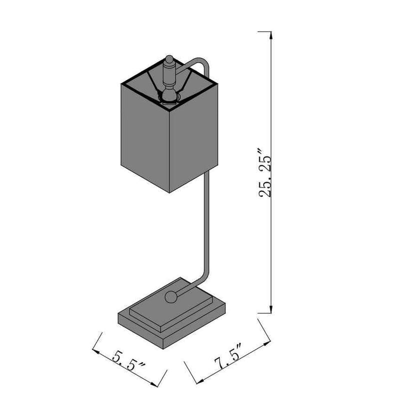 Polstal Modern Table Lamp