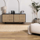 Lonut Checkered Jute Area Rug - Promo