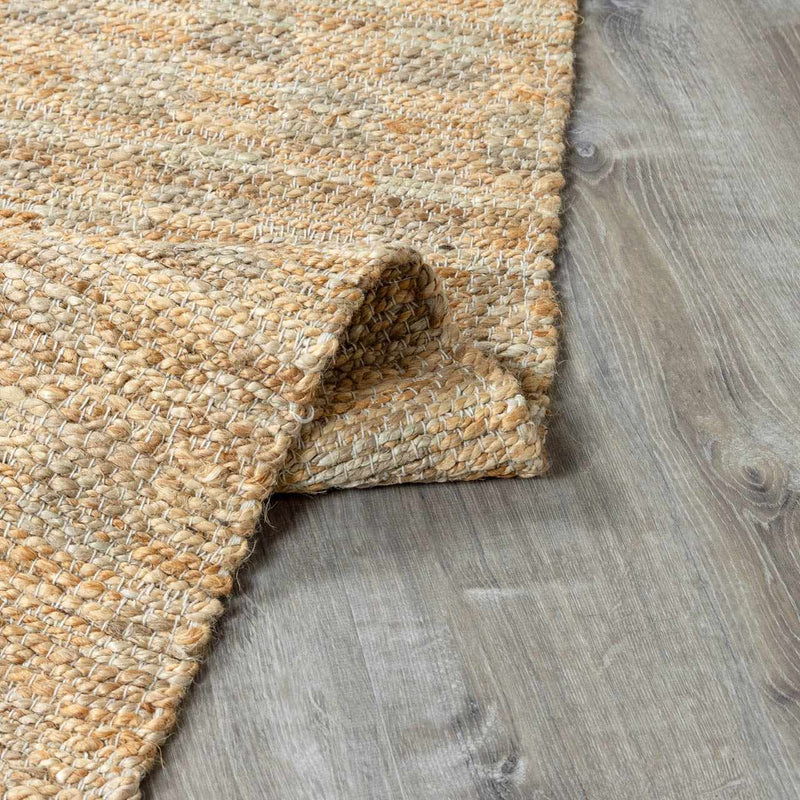 Lonut Lite Checkered Jute Rug