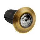 DMB52 1.5W 12V Low Voltage 3000K Warm White Integrated LED Landscape In-ground Brass Waterproof Well Lights Fixture by Kings Outdoor Lighting