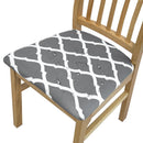 Water-Repellent Dining Room Chair Cover Spandex Elastic Removable Seat Covers