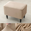 Velvet Wing Chair Cover Stretch Spandex Wingback Chair Cover Elastic Armchair Cover Sofa Covers with Seat Cushion Cover