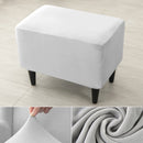 Velvet Wing Chair Cover Stretch Spandex Wingback Chair Cover Elastic Armchair Cover Sofa Covers with Seat Cushion Cover