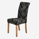 KAS Geometry Chair Cover Elastic Chair Covers Spandex Stretch Anti-dirty Removable Dining Office Chair Case