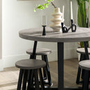 Durango Distressed Wood Round Table