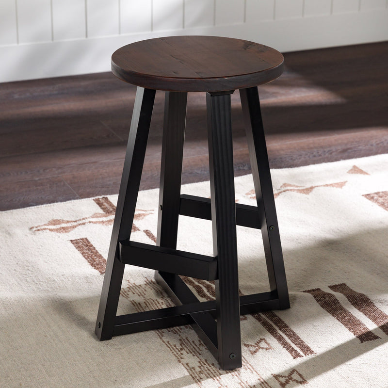 Durango Distressed Wood Bar Stool Set of 2