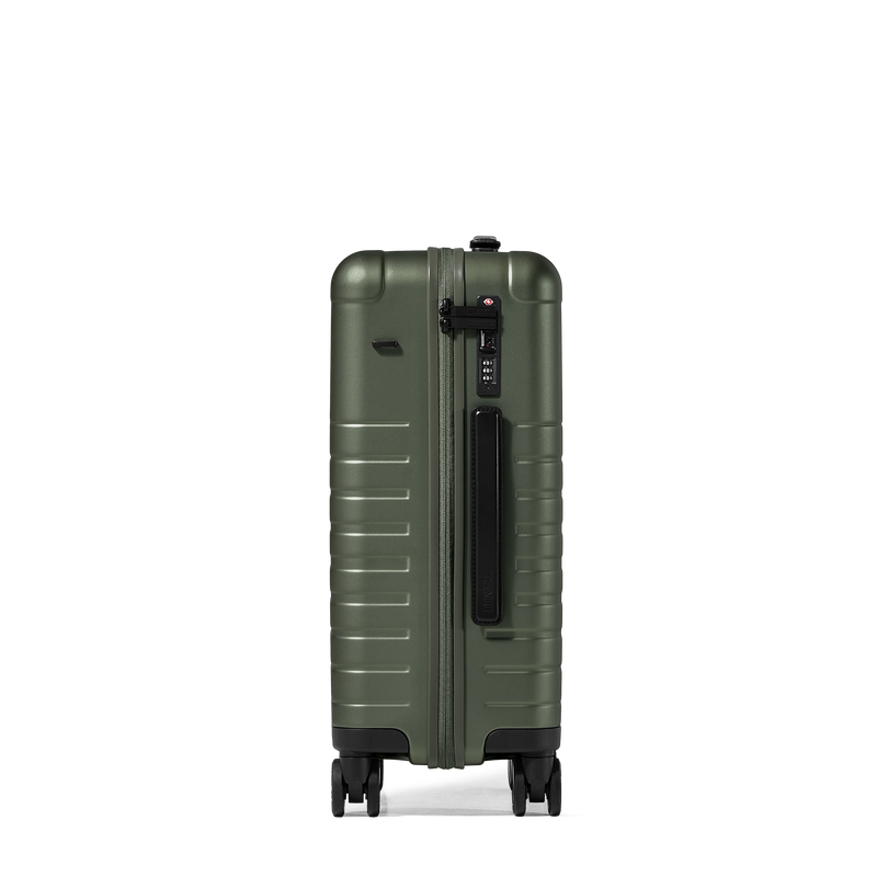 Essential Collection Suitcase Dark Olive Metallic