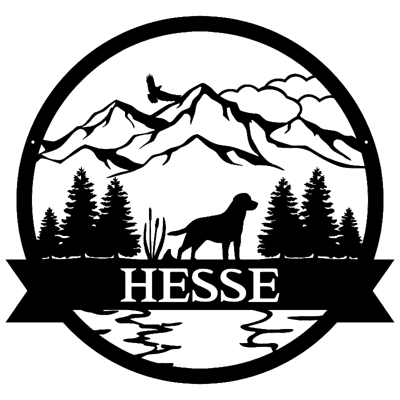 Dog Outdoor Monogram