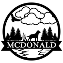 Dog Outdoor Monogram