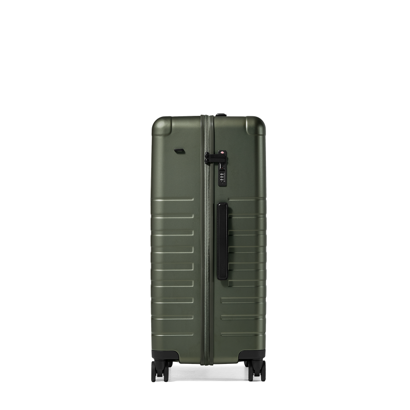 Essential Collection Suitcase Dark Olive Metallic
