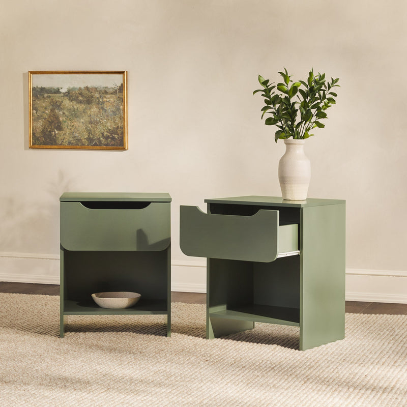 Domm Modern 1-Drawer Nightstand