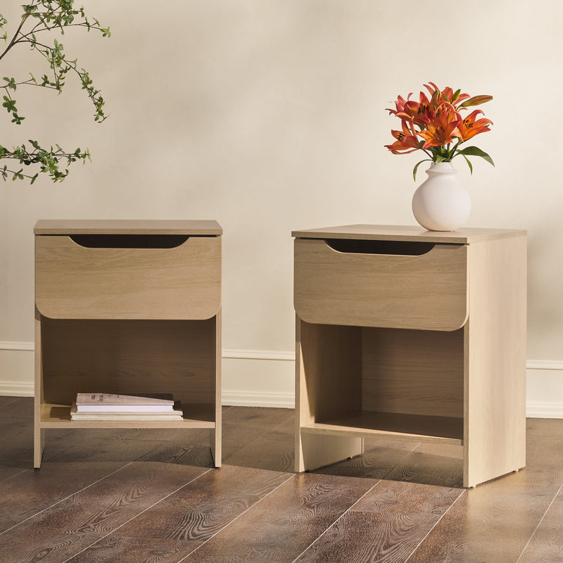 Domm Modern 1-Drawer Nightstand