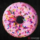 AURORA PINK SPACE DONUT - SLATE COASTER by Concord Aerospace