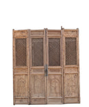 4 Early 19 Century Antique Chinese Screen Doors