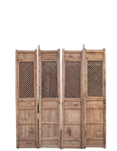 4 Early 19 Century Antique Chinese Screen Doors